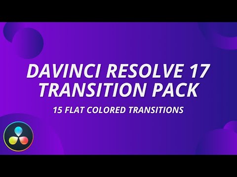 FREE Motion Graphic Transition Pack For Davinci Resolve 17