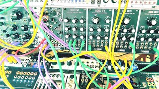 Eurorack "CAFFEINE/NOW" ☕️☕️ modular techno jam 🔊🔊🎶