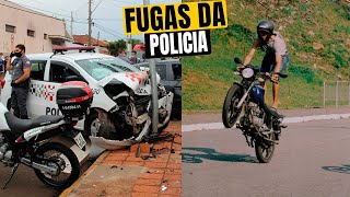 THE BIGGEST POLICE MOTORCYCLE ESCAPES - DID A MOTORCYCLE TRAINER LEAVE THE POLICE IN THE SHOVELS?