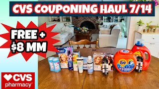 CVS COUPONING HAUL/ 2nd week of the ad with new deals 😍 Learn CVS Couponing
