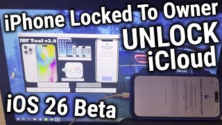 IPHONE LOCKED TO OWNER HOW TO UNLOCK HOW TO UNLOCK IPHONE ICLOUD BYPASS IOS 18.5