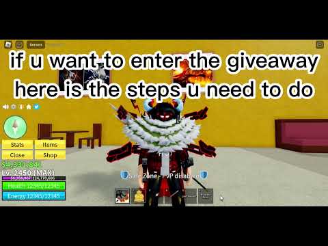 Buddha fruit giveaway until reach to 300 subs ll Blox fruit