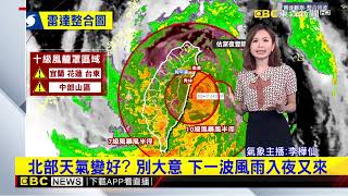【凱米颱風】凱米強度略減「仍是強颱」 最快15 20分鐘登陸@newsebc