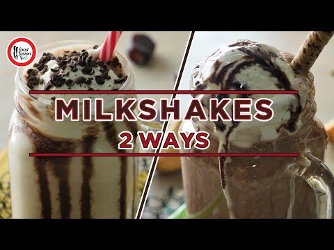 Milkshake recipes 2 ways by Food Fusion Kids