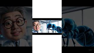 "No Lungs, No Problem! 🐜 How Ants Breathe Like Aliens! #DidYouKnow #FunScience #AntFacts  #BugLife