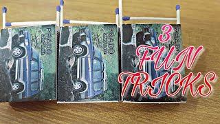 3 Awesome Tricks With Matchsticks