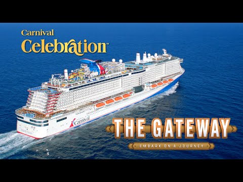 The Gateway on Carnival Celebration | Carnival Cruise Line (w/ audio description)