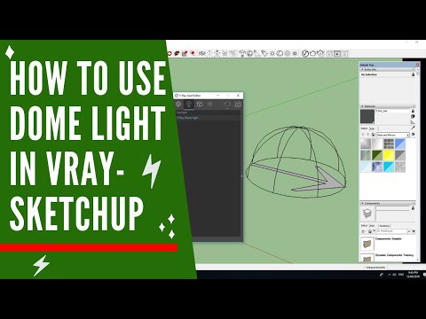 How To Use Vray Domelight In Sketchup