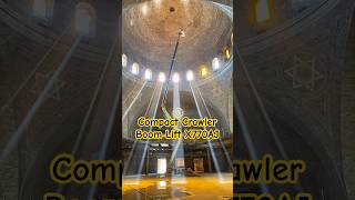 Compact Crawler Boom Lift - Elevador de Araña power washing #powerwashing #boomlift #crawlercrane