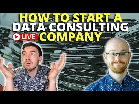 Starting A Data Consulting Company - A Live Chat With @AlexTheAnalyst