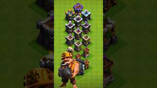 6X SUPERMINER vs ArcherTower #clashofclans#shortfeed#ytshorts#cocclans#gaming#1000subscriber