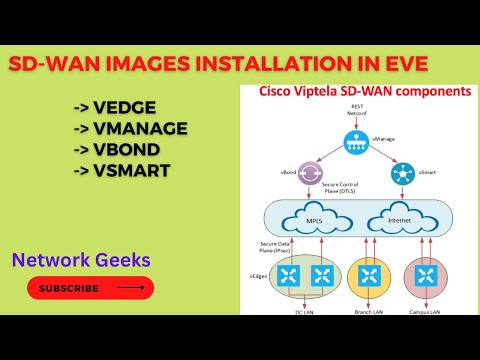 How To Setup Cisco SD-WAN in EVE-NG (In Hindi) | SDWAN 2023 | Network Geeks