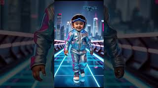 Adorable Baby Fashion Show #babymodel #cute #fashionshow #babystyle #ai #catwalk