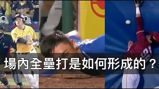 外野飛撲撞牆？滾地球都能彈過頭頂？那些中職「罕見」的場內全壘打