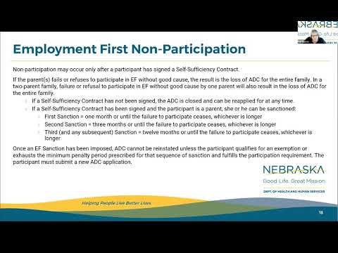 Aid to Dependent Children Employment First Overview