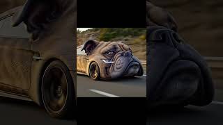 dog car #aishorts #ai #youtubeshorts