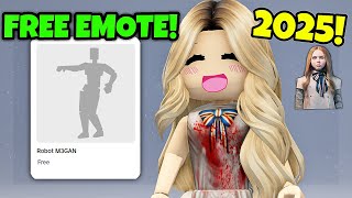 HURRY! FREE EMOTE ON ROBLOX 2025