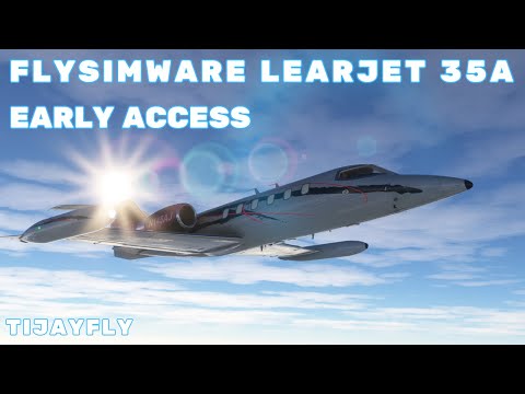 Flysimware Learjet 35A MSFS - Full Flight Demo