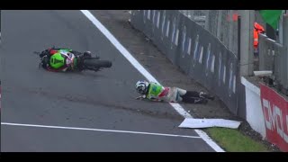 BSB BRANDS HATCH SUPERTEENS CRASH - Isaac Mark