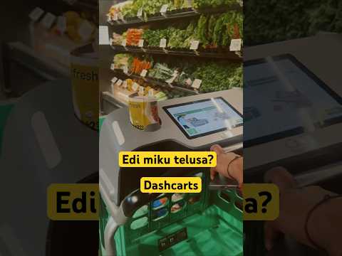 Edi miku telusa?- Dashcarts #amazon #amazonfresh #dashcarts #smartcarts #us #telugushorts #usashorts