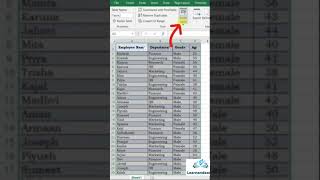 Data filter using slicer in excel #excel #excelshortcuts #exceltips #shorts #ytshorts