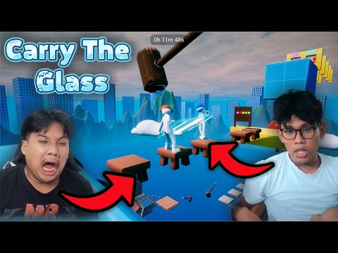 NGANGKAT KACA SAMA ADIK KU @bimabahana 🤔 | CARRY THE GLASS