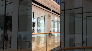 First thing first when you travel! Visit the #apple store! #tech #techlife #travel