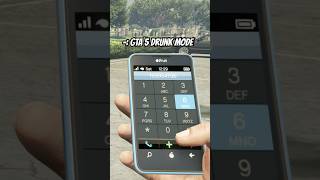 GTA 5 : DRUNK MODE CHEAT CODE #shorts