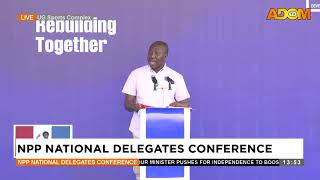 No individual is bigger than the NPP - Afenyo-Markin - NPP NATIONAL DELEGATES CONFERENCE (19-07-25)
