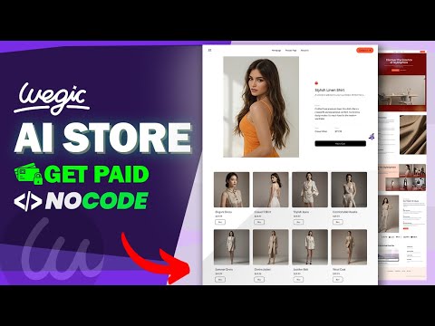 How to Build a $10,000 Online Store in 60 Seconds with Wegic AI | No Code!
