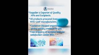 Emporium: Exporter of APIs and Excipients
