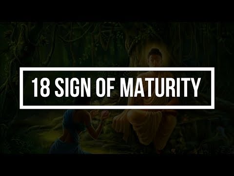 18 Clear Signs of Maturity : How to Grow Up and Take Charge of Your Life