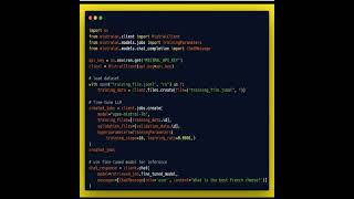 Chat with finetuned Mistral#chatbot#mistralai#largelanguagemodels#finetuning#api#inference#client#ai