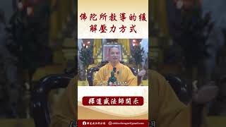 法師開示：緩解壓力「禪宗的數息觀方法」 #念佛 #https #學佛 #channel #阿彌陀佛 #正能量 #人生感悟 #壓力 #buddha #buddhateachings