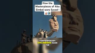 Incredible Journey 🌍: How Abu Simbel Was Saved! 🚀 #history #building #abusimbel