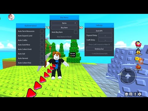 🏝️Build An Island🏝️Script Auto Farm,Auto Expand,Auto Buy,Auto Collect (keyless)