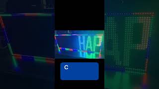 3x1 Multi Color Scrolling Board  #leddisplayboard #ledart #ledsignboardmanufacturers