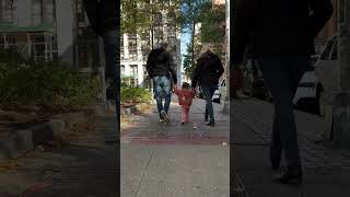 City strolls with Juju & Pops. #babygirl