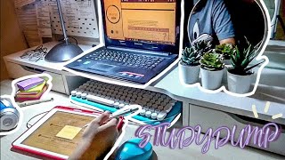 Studydump | Study time lapses | Coco studies