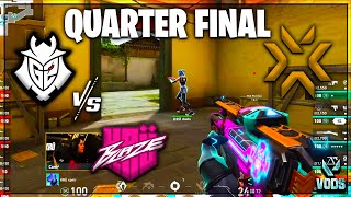 Upper Quarterfinals - G2 Gozen vs KRU Blaze | Valorant  Game Changers 2024  Championship: Berlin