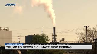 Trump to revoke climate risk finding