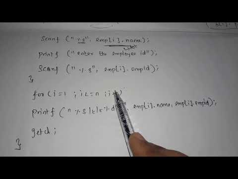 Structures in c