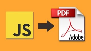 jsPDF Tutorial - Part 4: Create Filled PDF Form