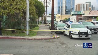 Police searching for suspect involved in drive-by shooting in Kakaako