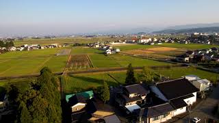 Mi Drone 4K Toyama Ken Yatsuo City. Japan