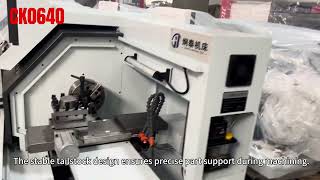 🚀 Revolutionize Your Precision Machining with the CK0640 CNC Lathe! 🔧✨