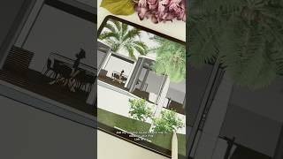 Sketchup Modeling on iPad #sketchup #sketchup3d #architecture #modeling