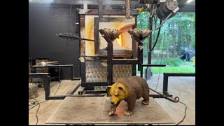 Glassblowing: Making a BEAR with Garmezy Glass & Phil Valencia