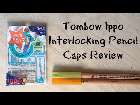 Tombow Ippo Interlocking Pencil Caps Review