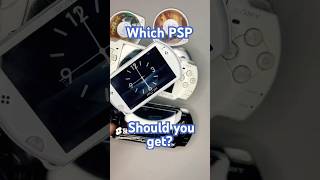 Which Sony PSP model should you get? 👀 #psp #sonypsp #playstation #pspgo #handheld #portable #ps
